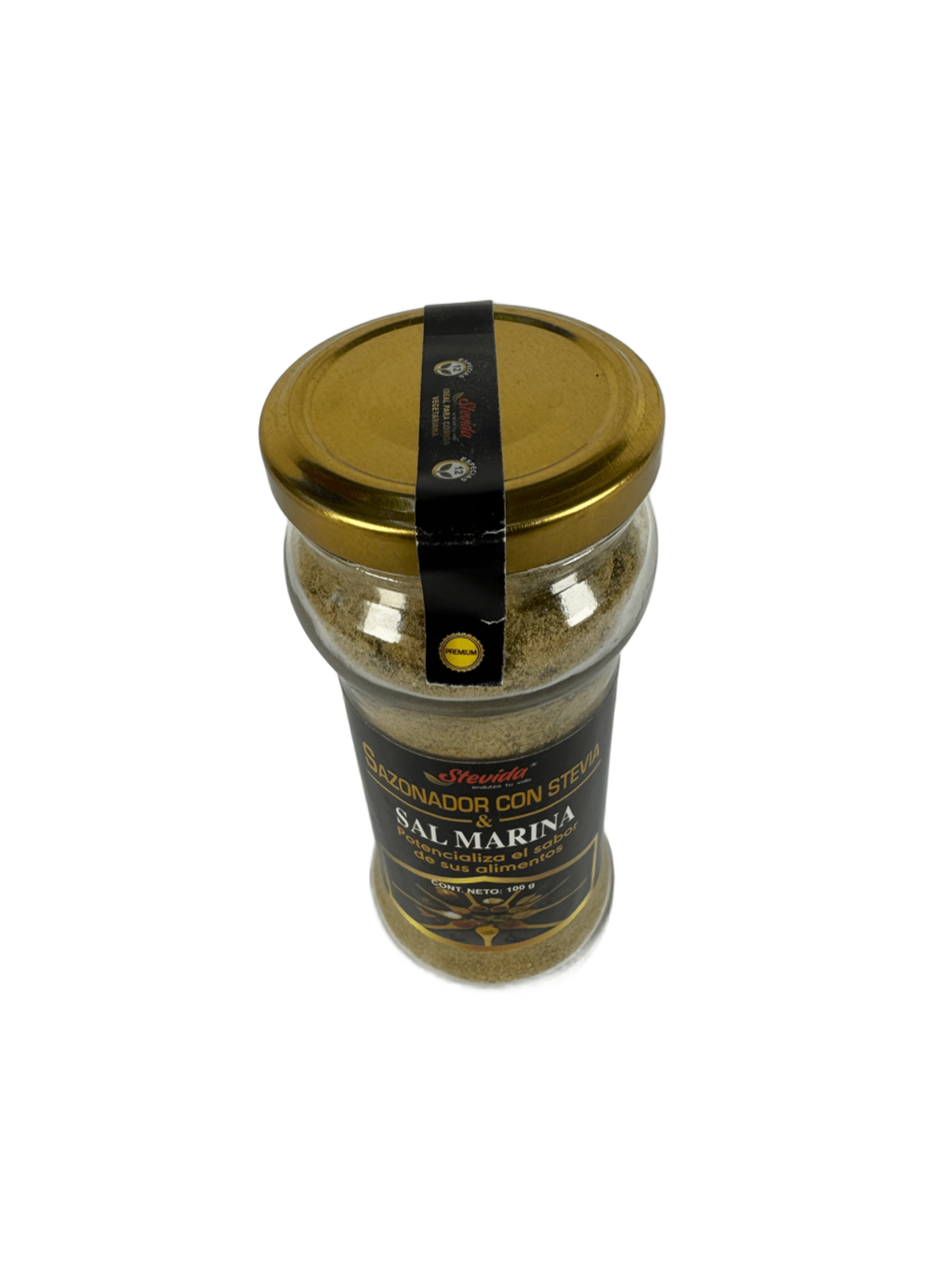 STEVIDA - Sazonador con stevia y sal marinada