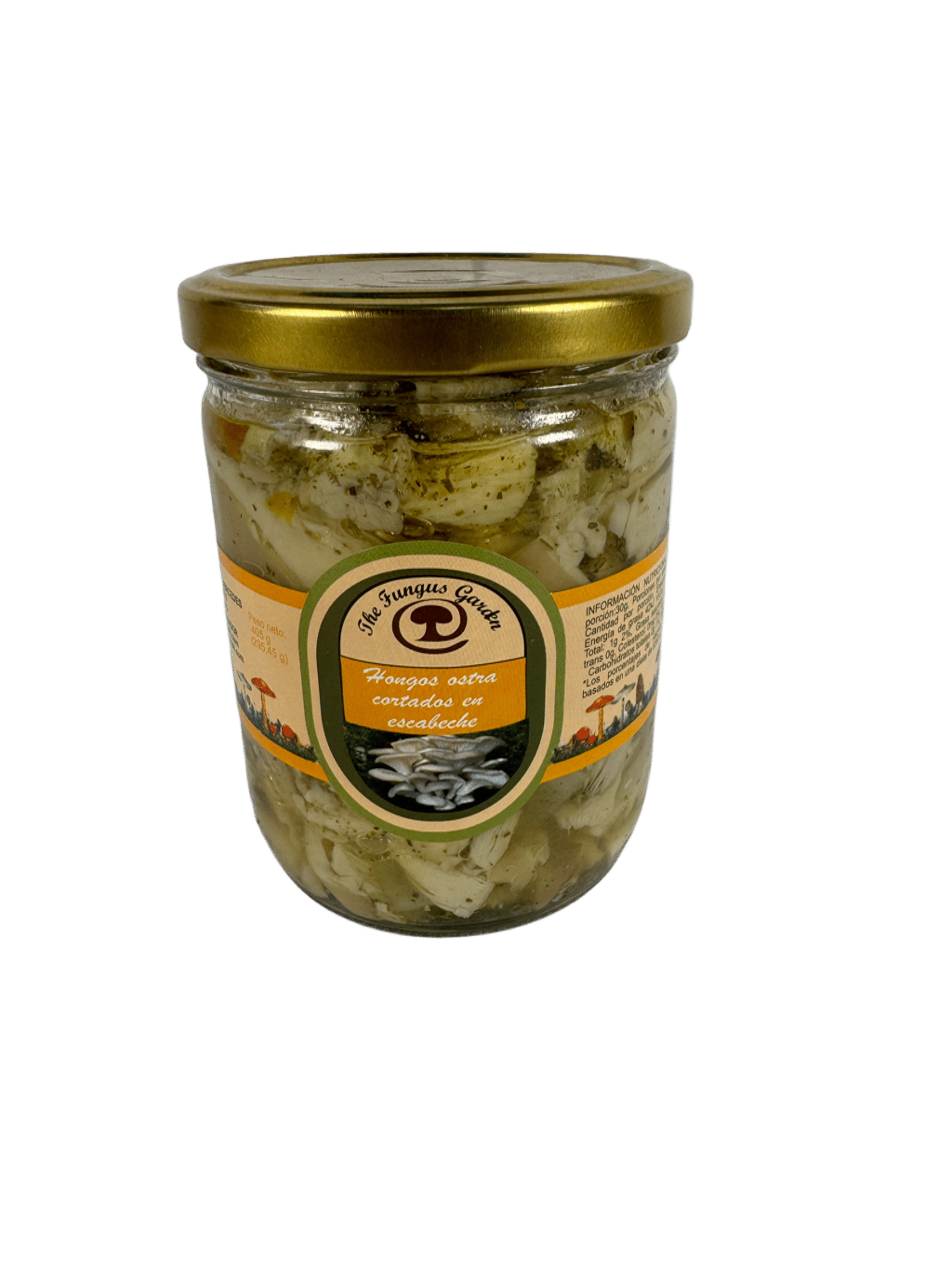 THE FUNGUS GARDEN - Hongos ostra cortados con escabeche