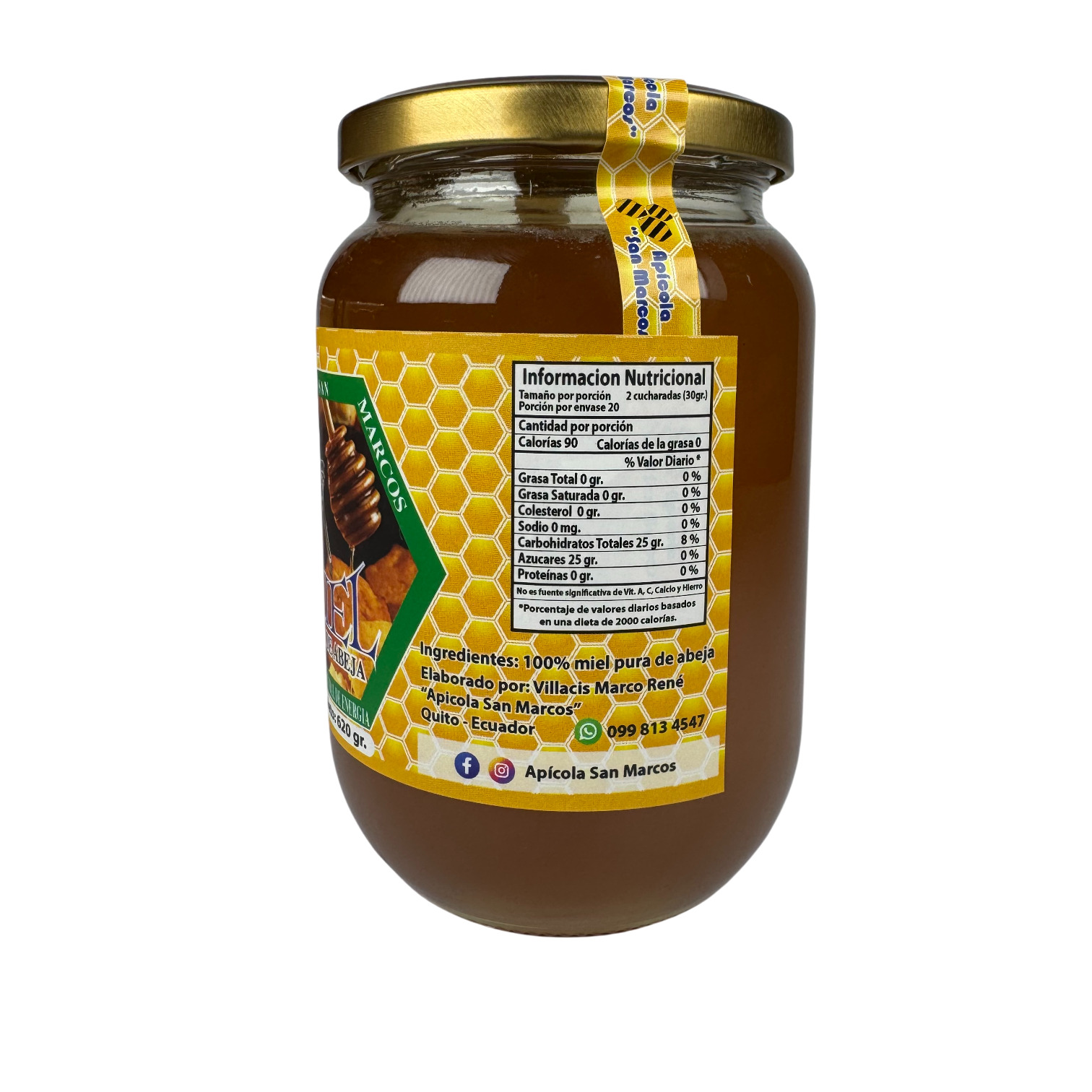 APÍCOLA SAN MARCOS - Miel pura de abeja