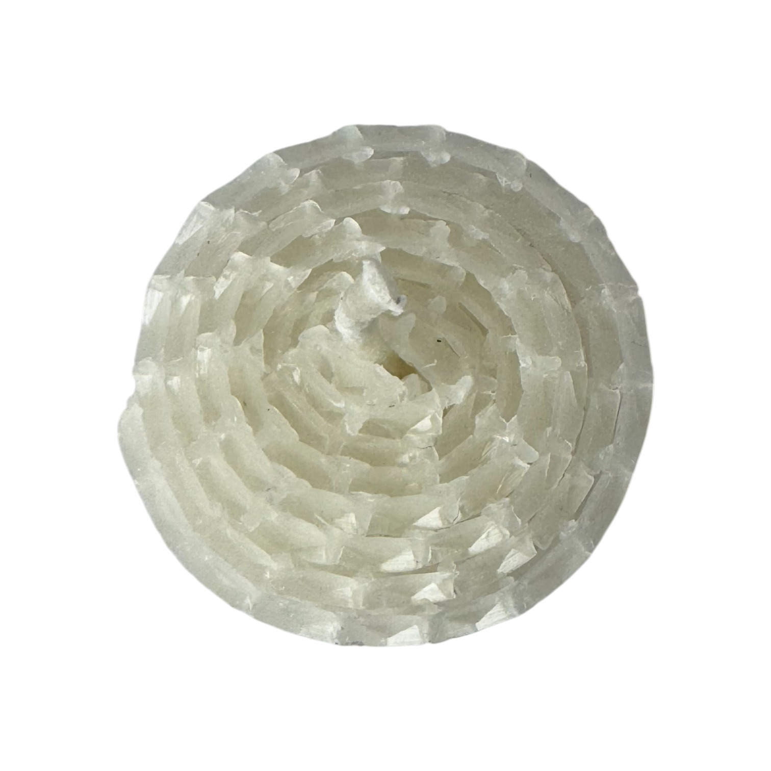 CAMARI - Vela de cera de abeja pequeña blanca