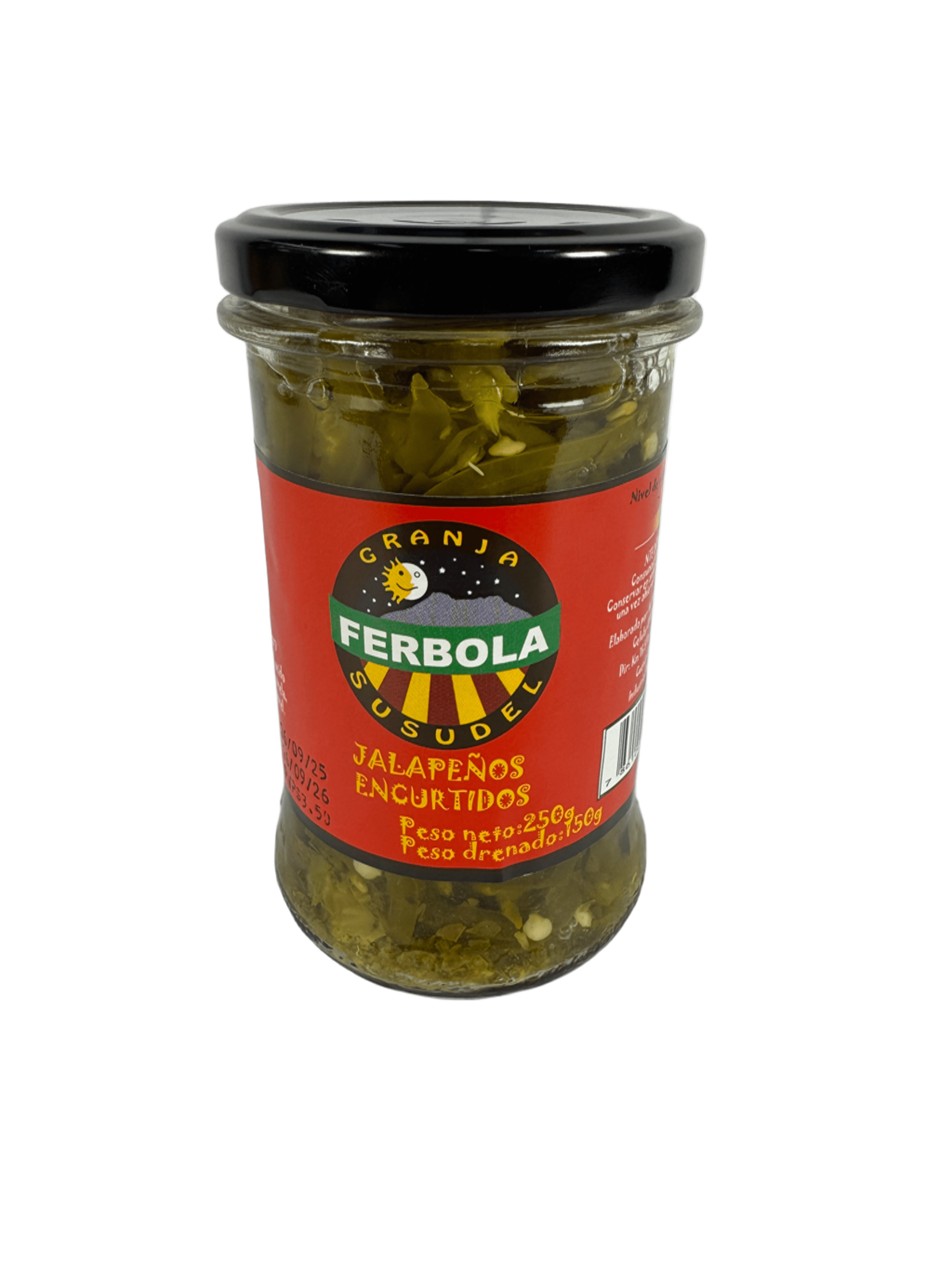FERBOLA\t- Jalapeños encurtidos