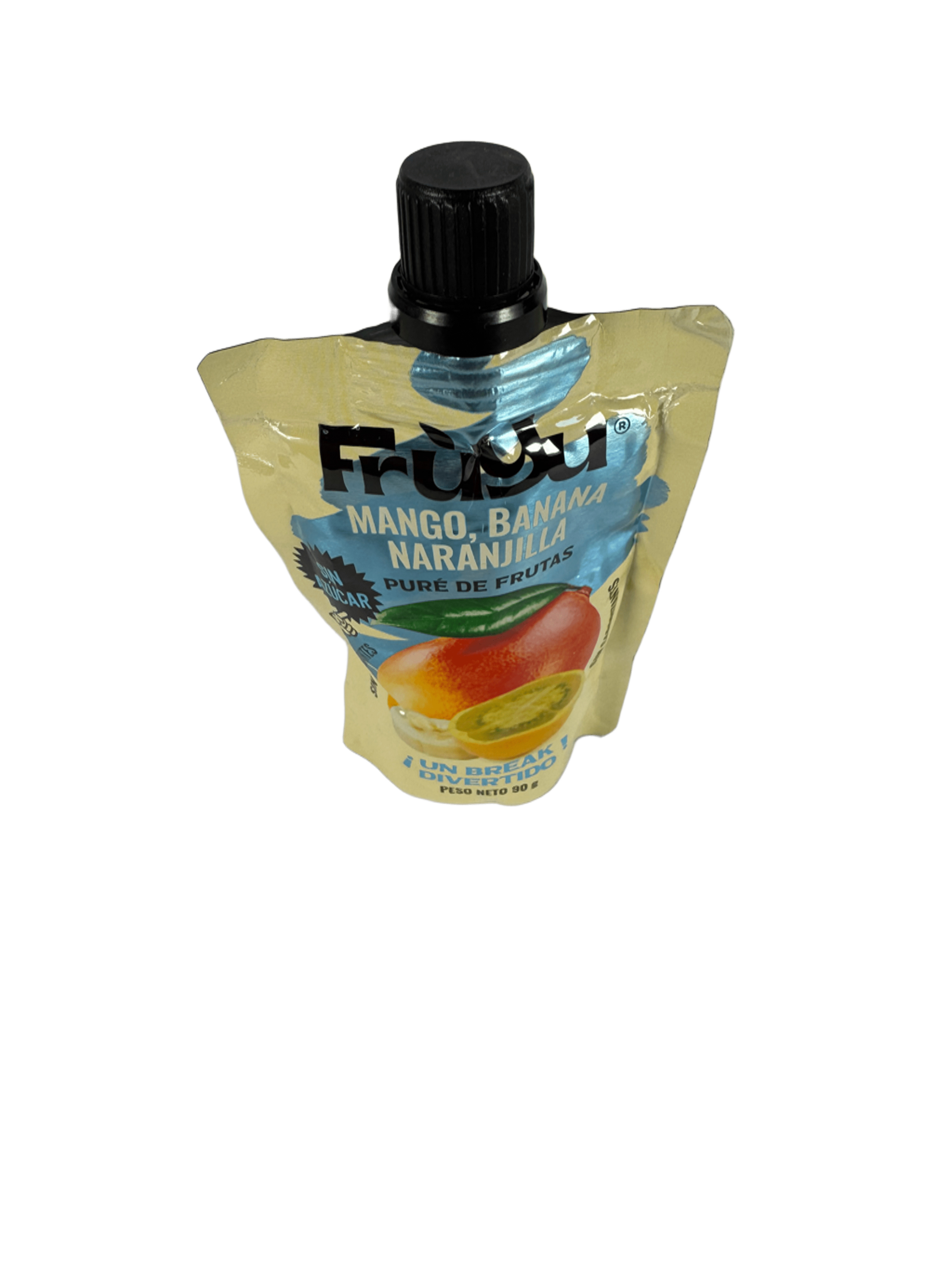 FRUYU - Puré de frutas mango, banana y naranjilla