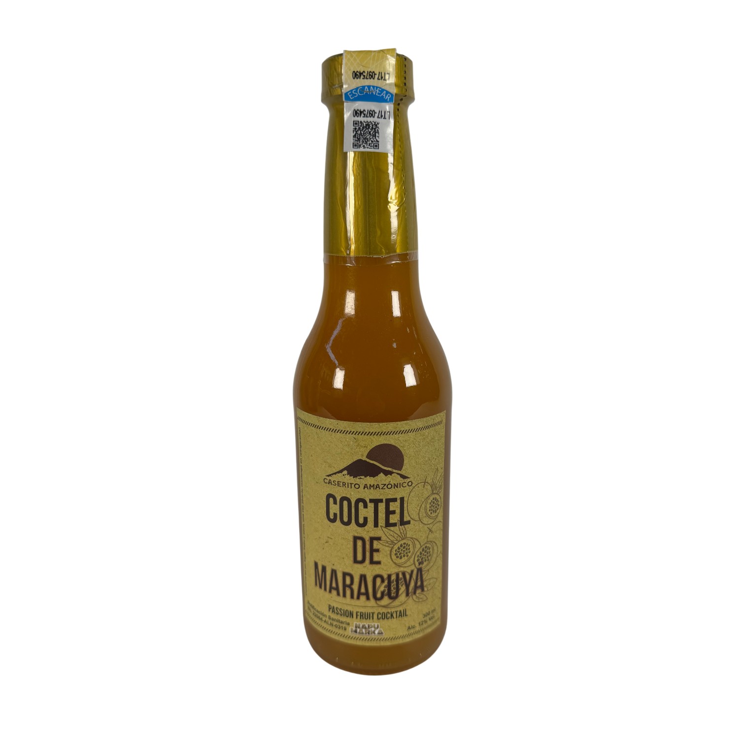 CASERITO AMAZÓNICO - Coctel cremoso de maracuyá