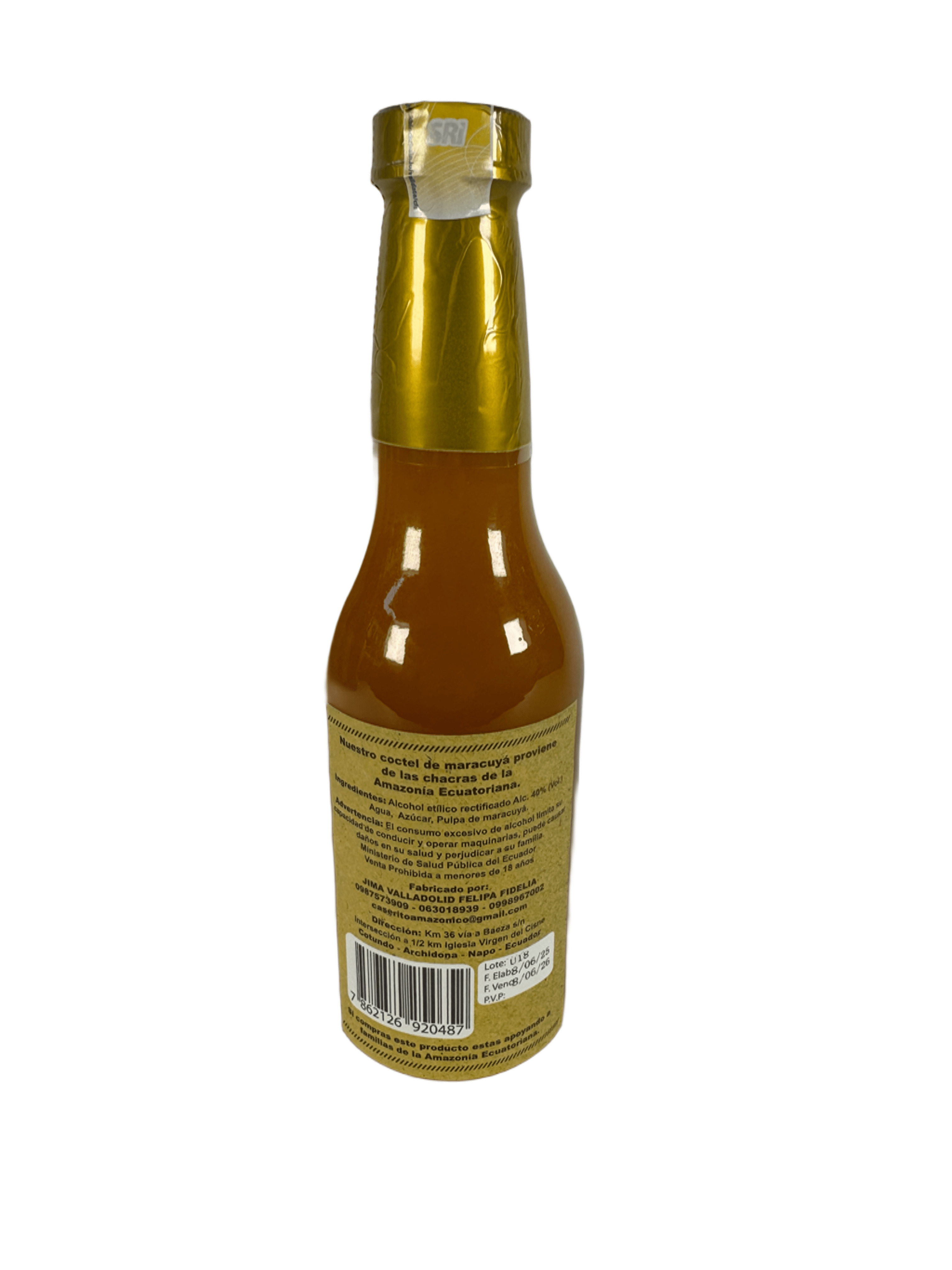 CASERITO AMAZÓNICO - Coctel cremoso de maracuyá