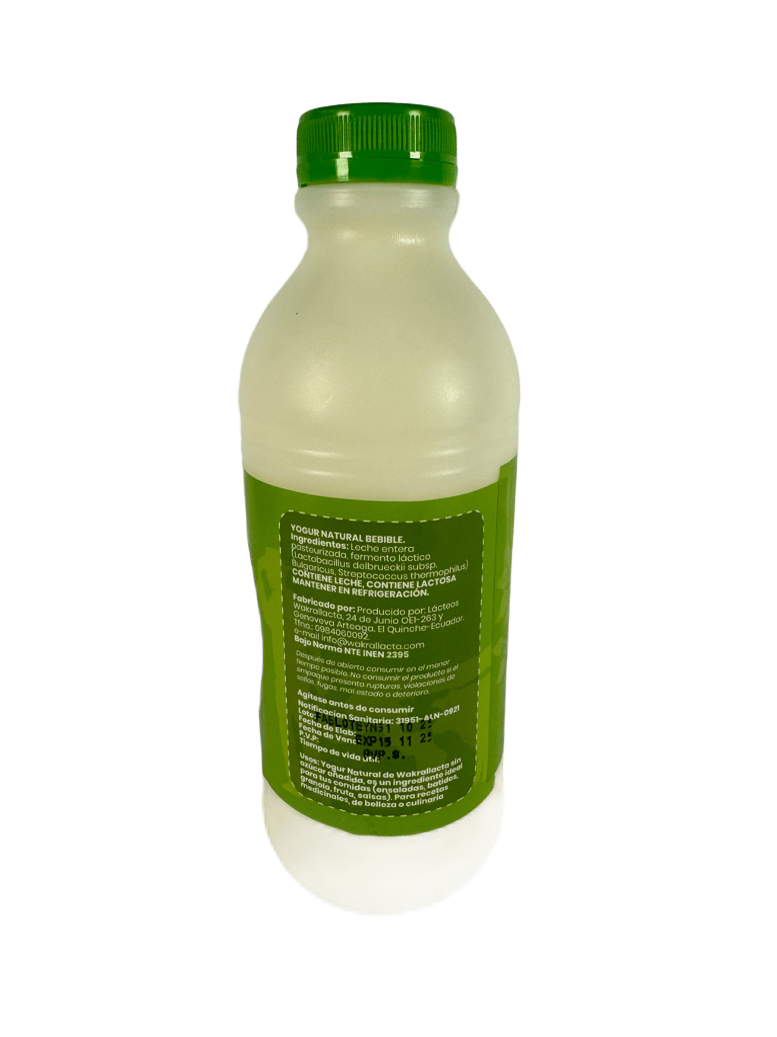 LACTEOS WAKRALLACTA - Yougur natural