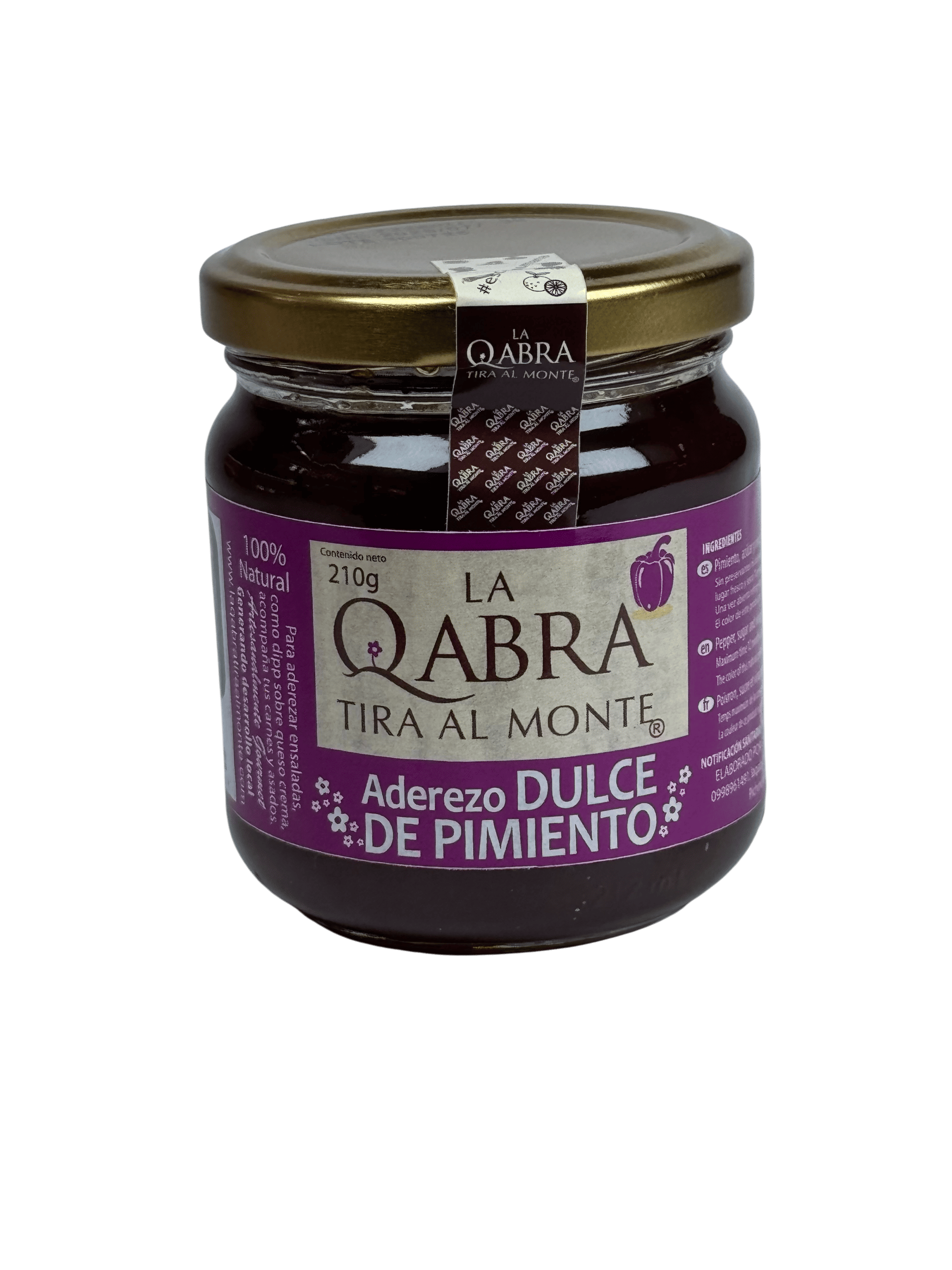 LA QABRA TIRA AL MONTE - Aderezo Dulce de pimiento