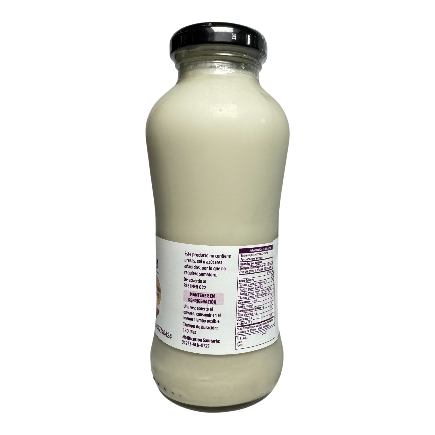 NUTRIAL CÍA. LTDA. - Bebida de almendra con canela