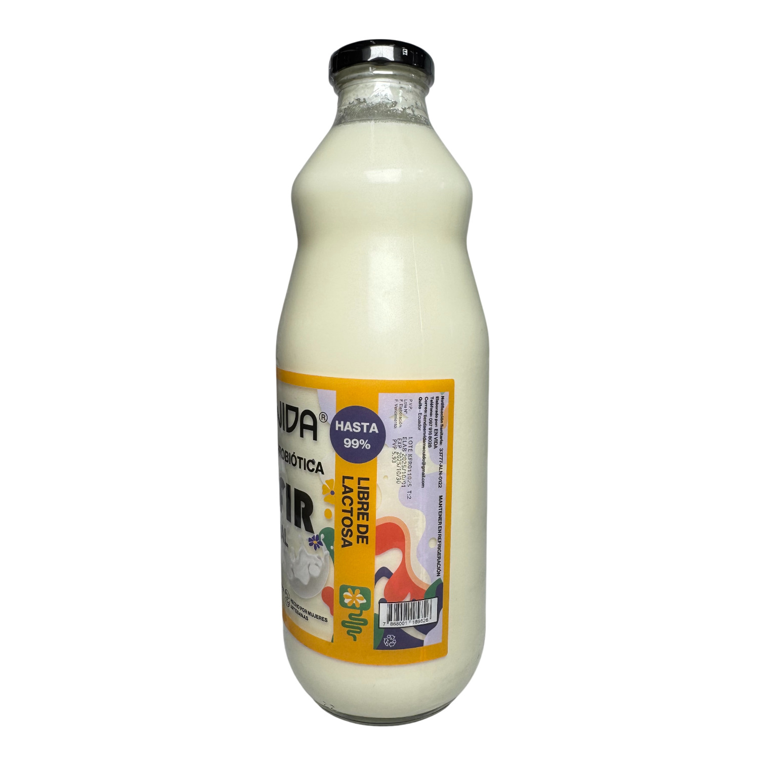 ENVIDA -Kéfir Bebida probiótica Natural