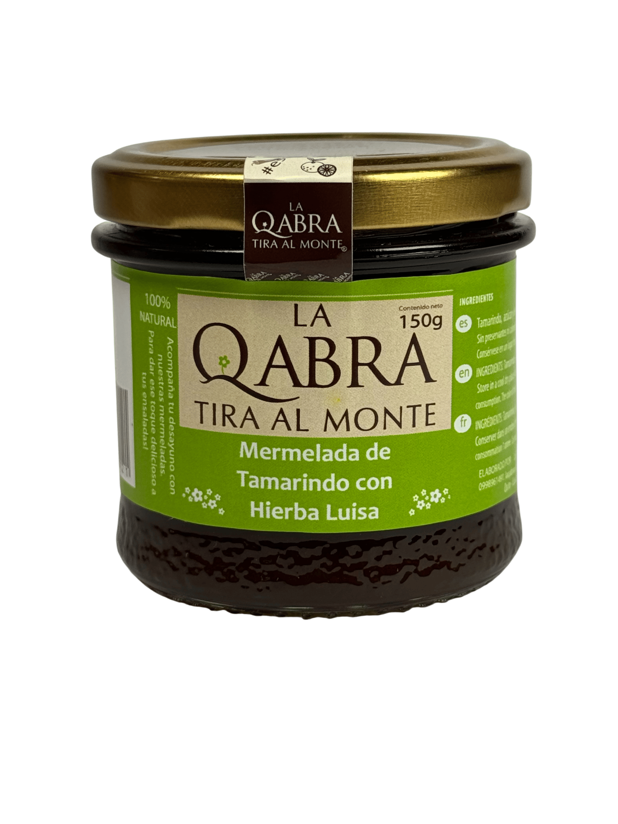 LA QABRA TIRA AL MONTE - Mermelada de tamarindo con hierba luisa