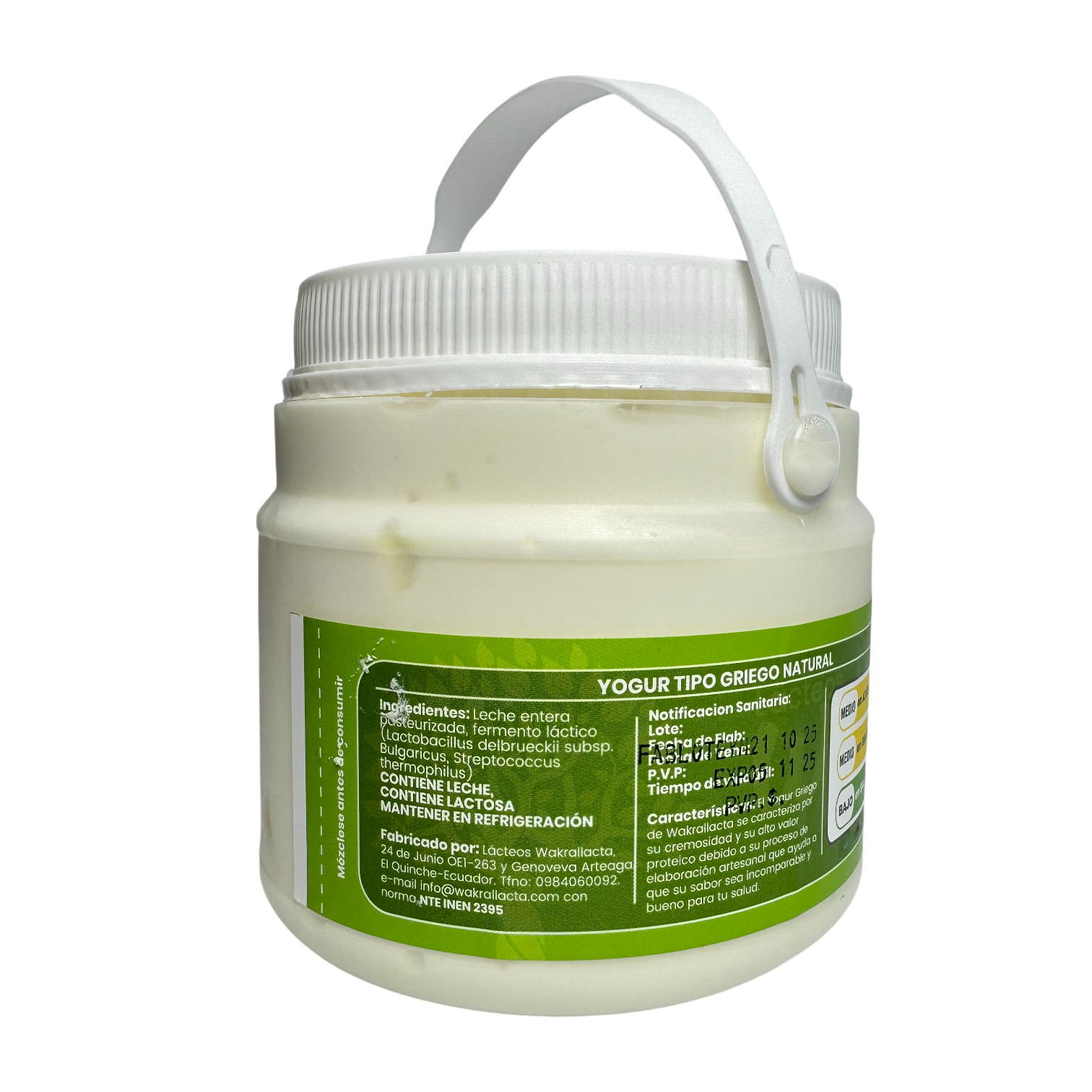 WAKRALLACTA - Yogurt Griego Natural