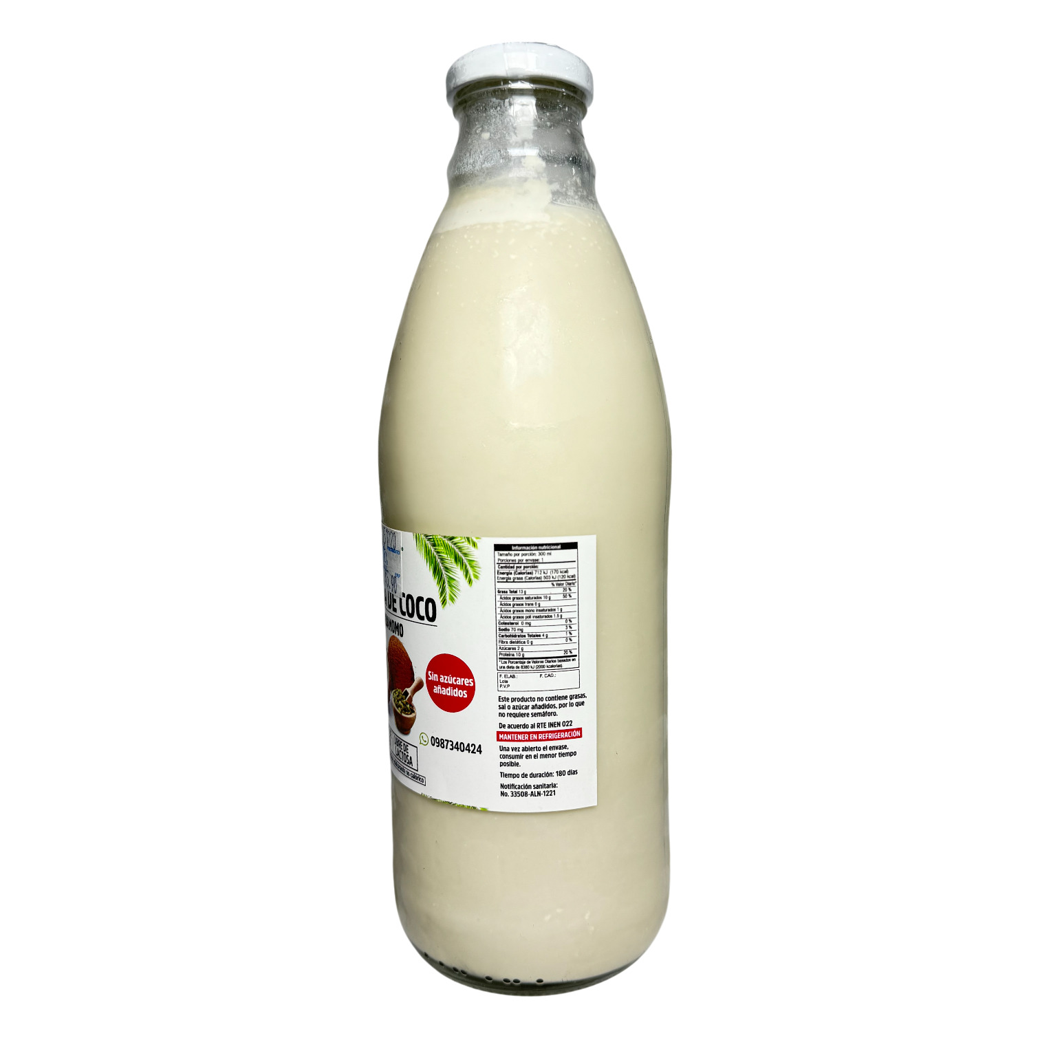 NUTRIAL CÍA. LTDA. - Bebida de coco con cardamomo